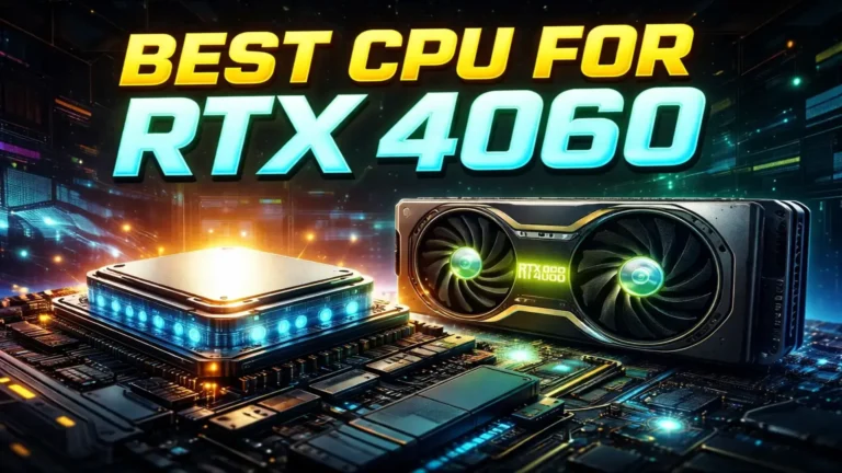 Best CPU for RTX 4060 GPU