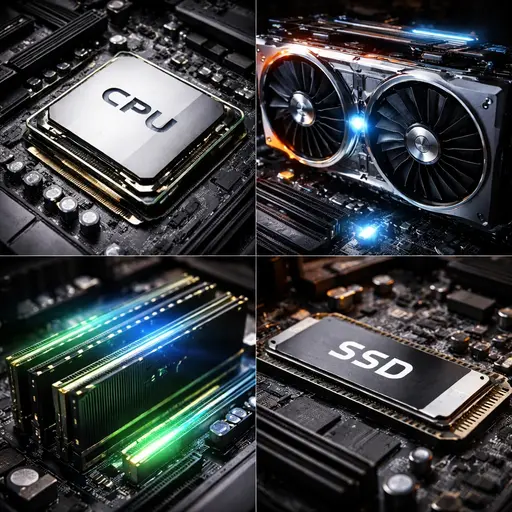 Bottleneck Calculator 11 CPU GPU RAM SSD